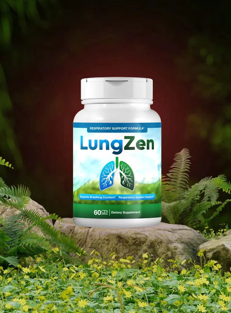 LungZen Lung Health Supplement | Improve Breathing & Stop Cough Fast